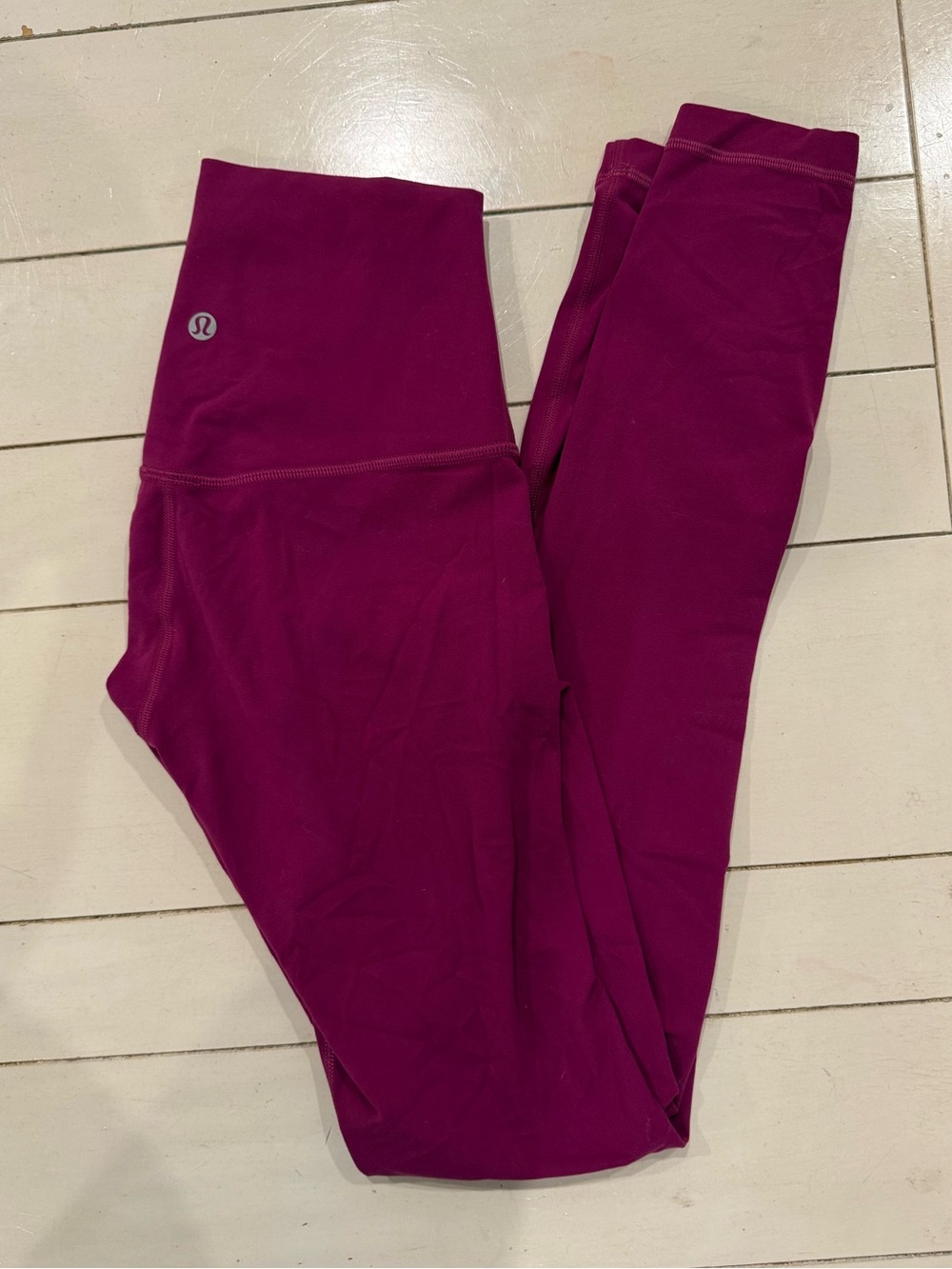 Lululemon Raspberry Rave Leggings - Picture 5 of 6